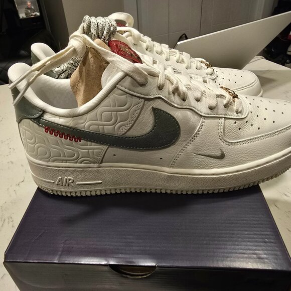 Nike Air Force 1 '07 LE Year of the Snake HV5979-130 MENS 10 2025 RARE NEW - Picture 5 of 11